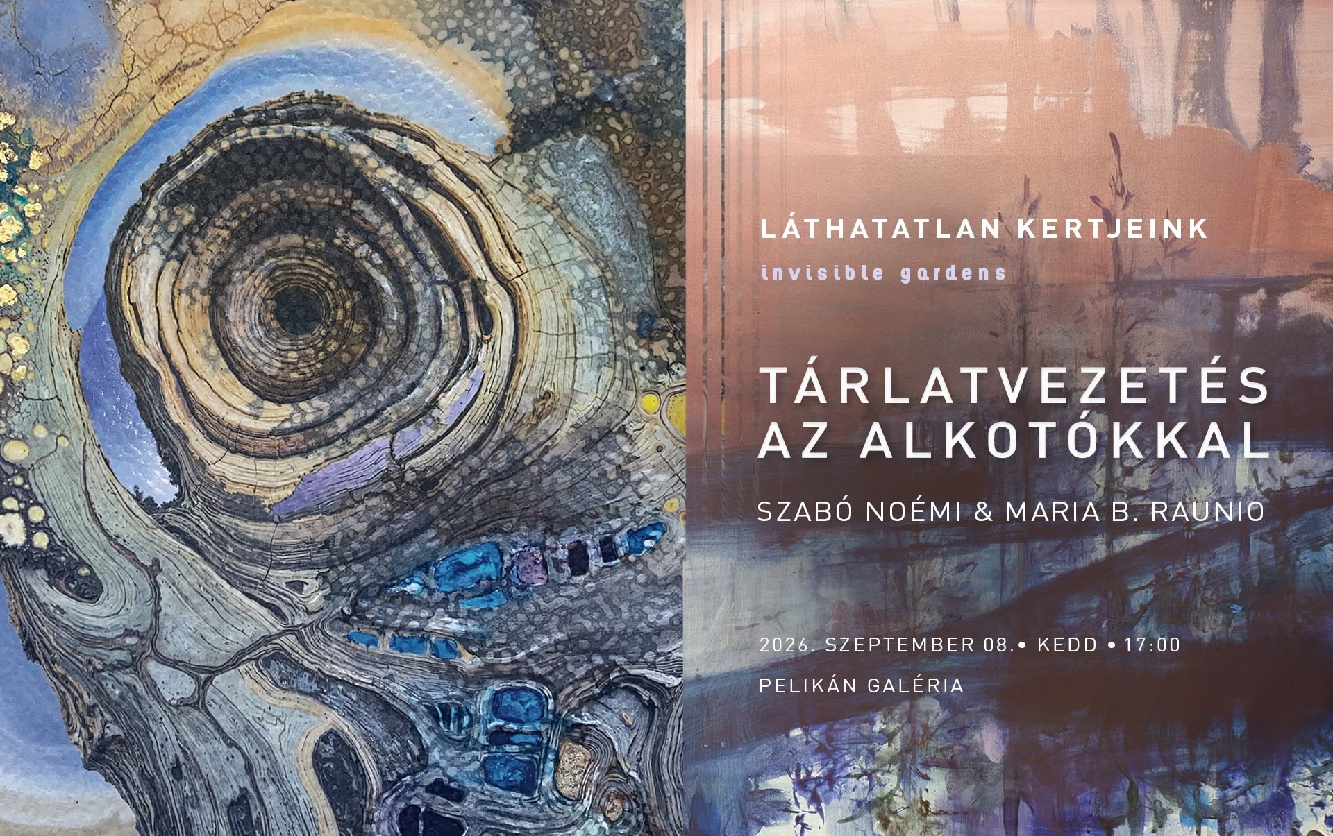 Láthatatlan kertjeink – kedden az alkotók, Szabó Noémi és Maria B. Raunio tárlatvezetését élvezhetik az érdeklődők